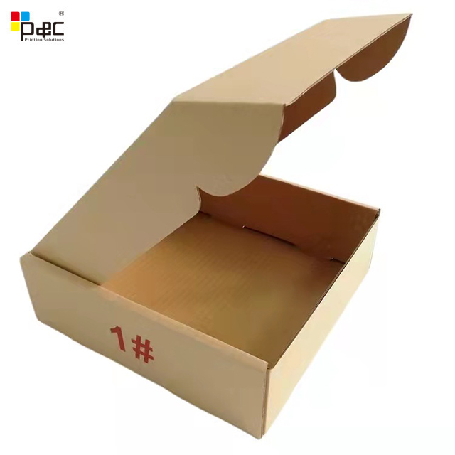 P&C - Unique Design Hot Sale In Sheet Strong Zipper Corrugated Mail Carton Custom Mail Box Carton corrugated box
