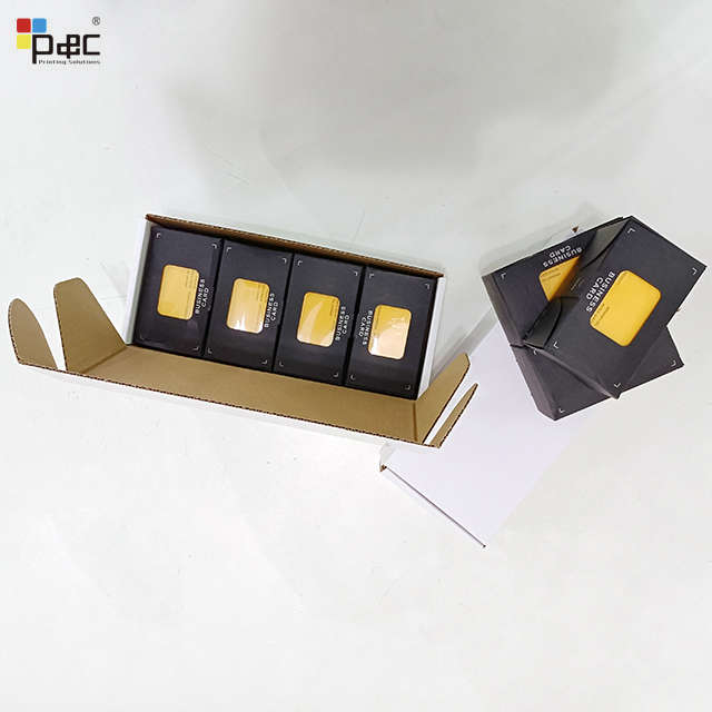 P&C - Name Card Business Card Box Wood Business Business Card Wood Boxes P&c Packaging paper / card