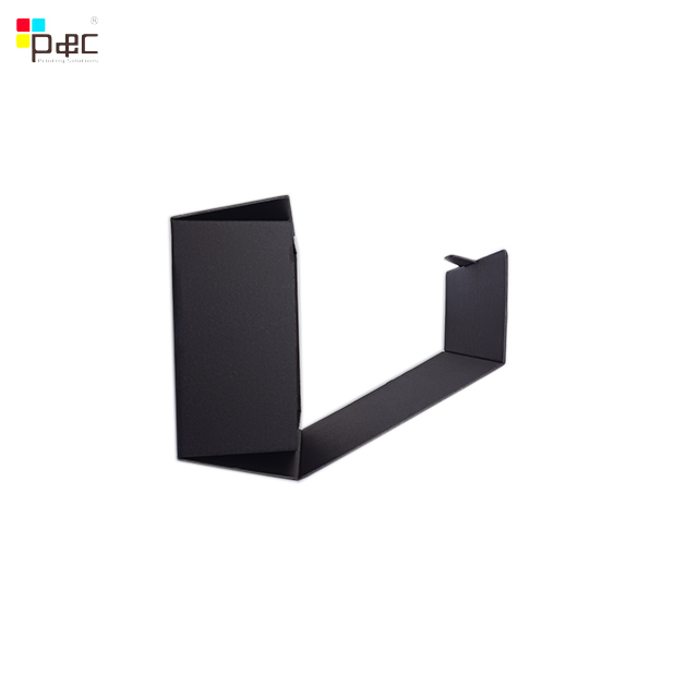 Customized Black folding box Paper Storage Foldable Gift Box custom logo Appliance Box for electronic products