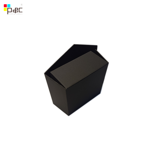 Customized Black folding box Paper Storage Foldable Gift Box custom logo Appliance Box for electronic products
