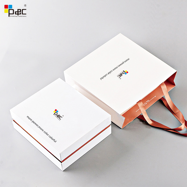 High-end Gift Box Silk Tray luxury cosmetic packaging Box custom logo lid and base Packing Box
