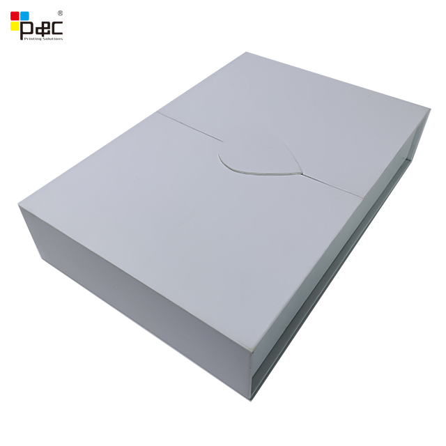 White Paper Two Door Open Packaging Gift Box New Design magnetic box Electronic Packaging Box