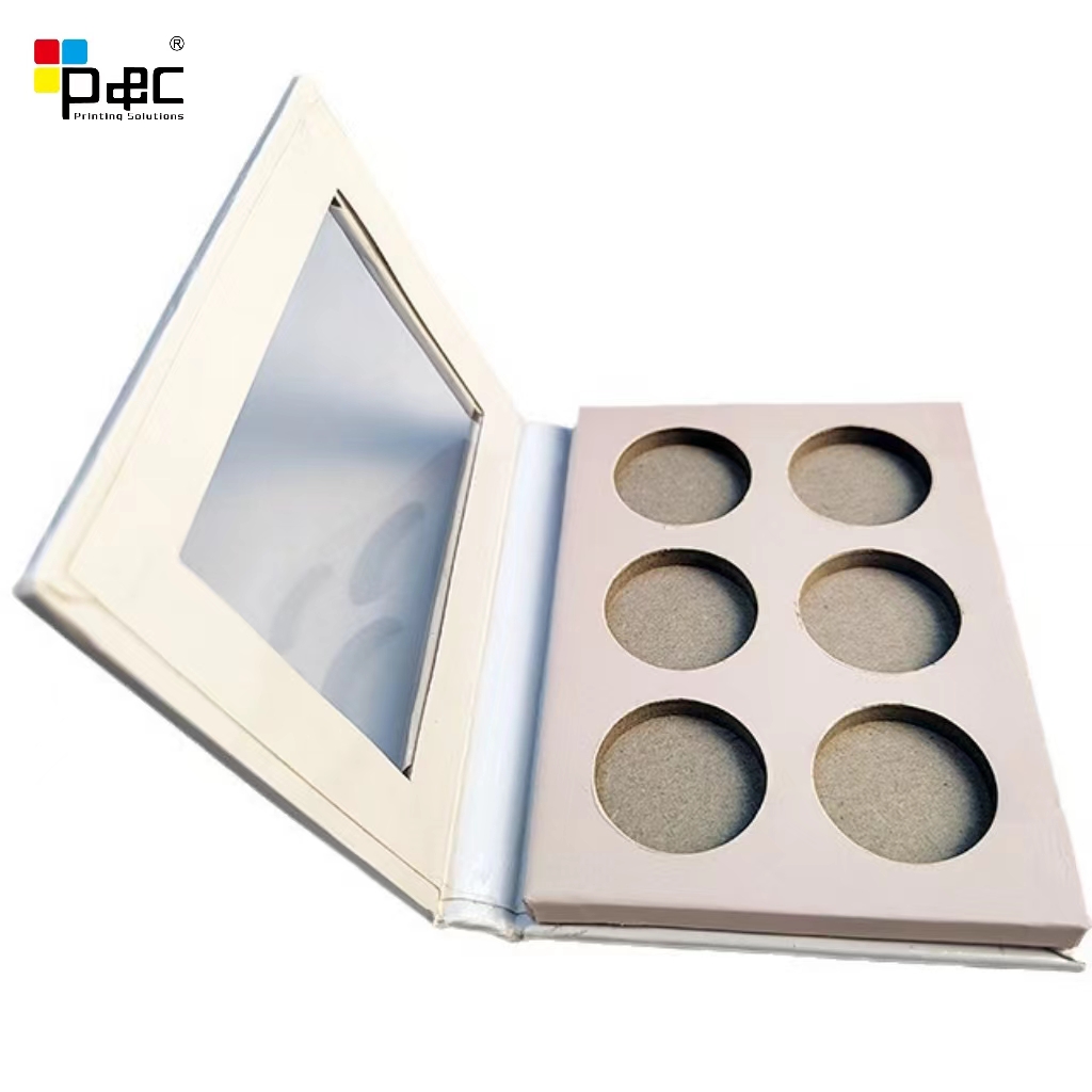 P&C - Colorful Eyeshadow Palette Paper Box For Makeup Cosmetic Packaging Empty Eye Shadow Box Packaging Cosmetic Box