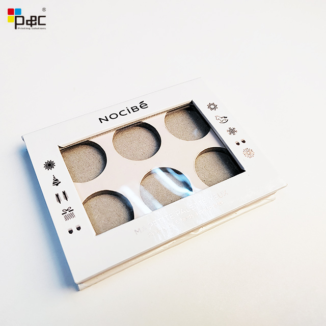 P&C - Colorful Eyeshadow Palette Paper Box For Makeup Cosmetic Packaging Empty Eye Shadow Box Packaging Cosmetic Box