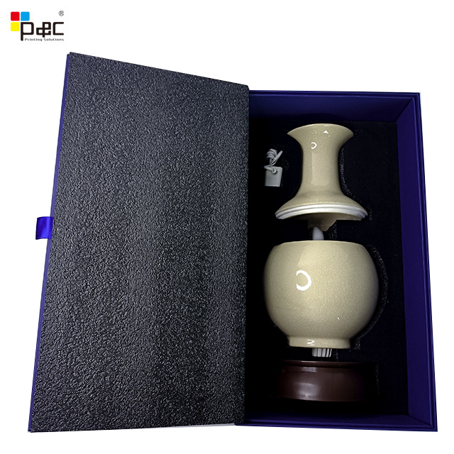 Customized Packaing Gift Box For Ceramic Humidifier Special Paper Box With Spot UV Epe Foam Tray Appliance Box