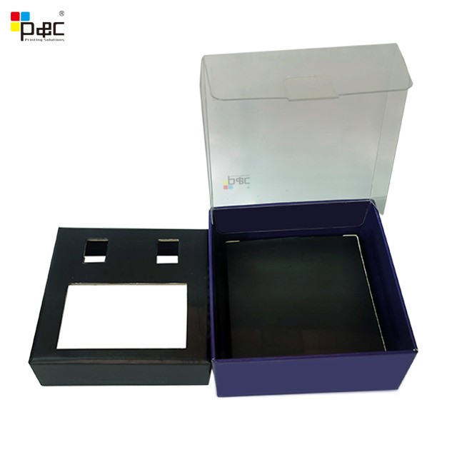 Custom Made Packaging Boxes High Quality Electronic Gift Boxes Paper Insert Ccustom Logo Packaging Box With Window