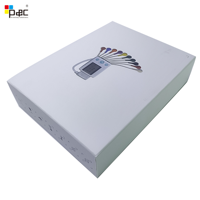 Wholesale lid and base gift box Suitcases Custom Logo Luxury Rigid Cardboard Lid And Base Box Packaging corrugated box