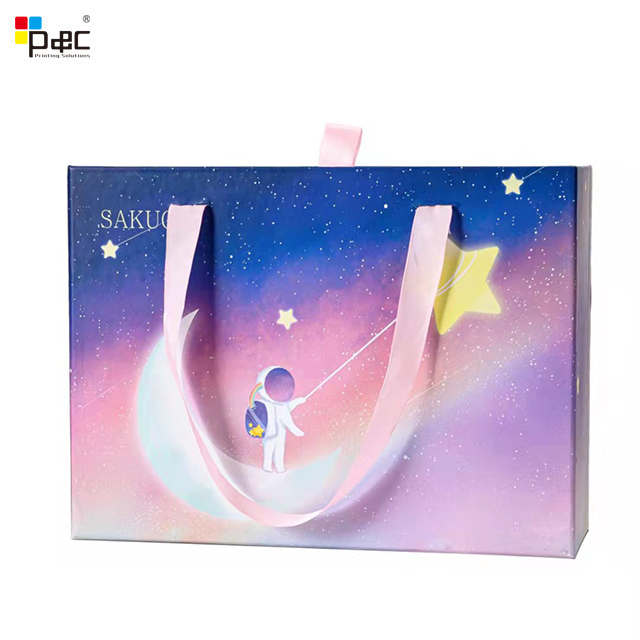 P&C - Wholesale Luxury Foil Stamping Boxes Packaging Gift Drawer Box Packaging Customized Cosmetic Packing Box