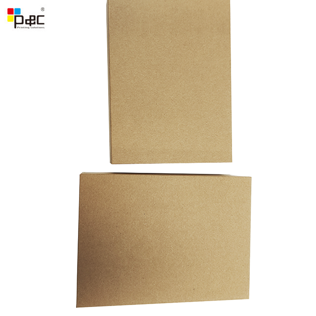Hot Sales Brown Kraft Paper Box Wholesales Lid And Base Shoes Rigid Box Appliance Box