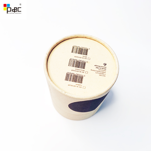 high quality round box Kraft Paper 800g White Grey Board Paper Packaging Cylinder Paper Box Appliance Box