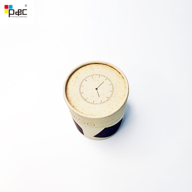 high quality round box Kraft Paper 800g White Grey Board Paper Packaging Cylinder Paper Box Appliance Box