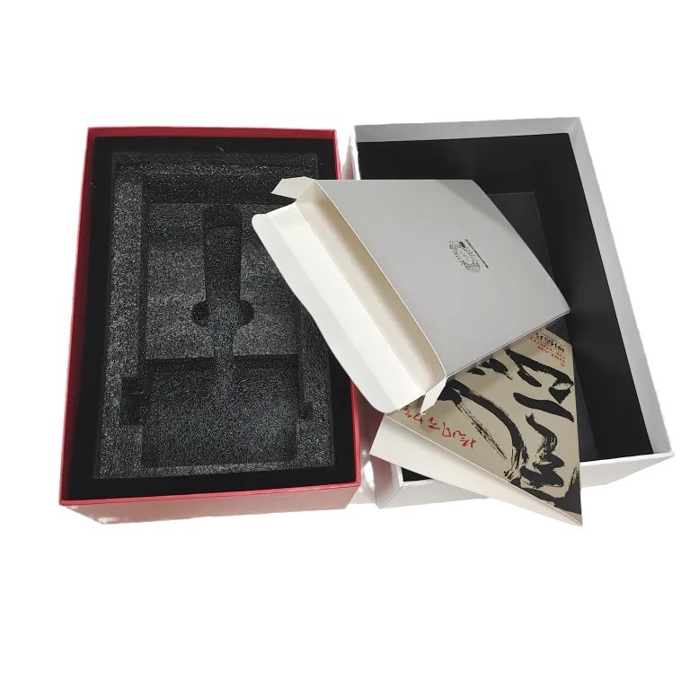 Custom made lid and base gift box suppliers electronics products paper packaging box with custom logo