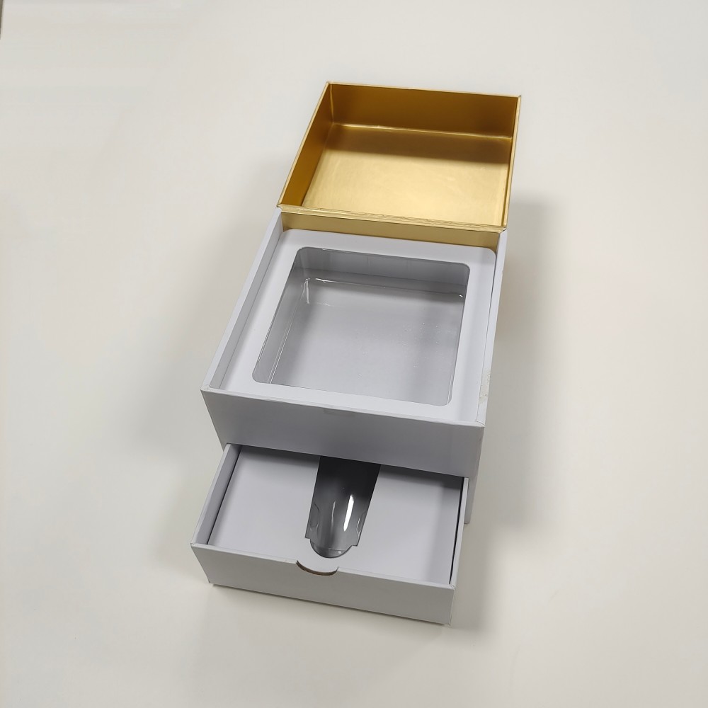 luxury gift box for cosmetic high-end magnetic packaging paper box with custom logo