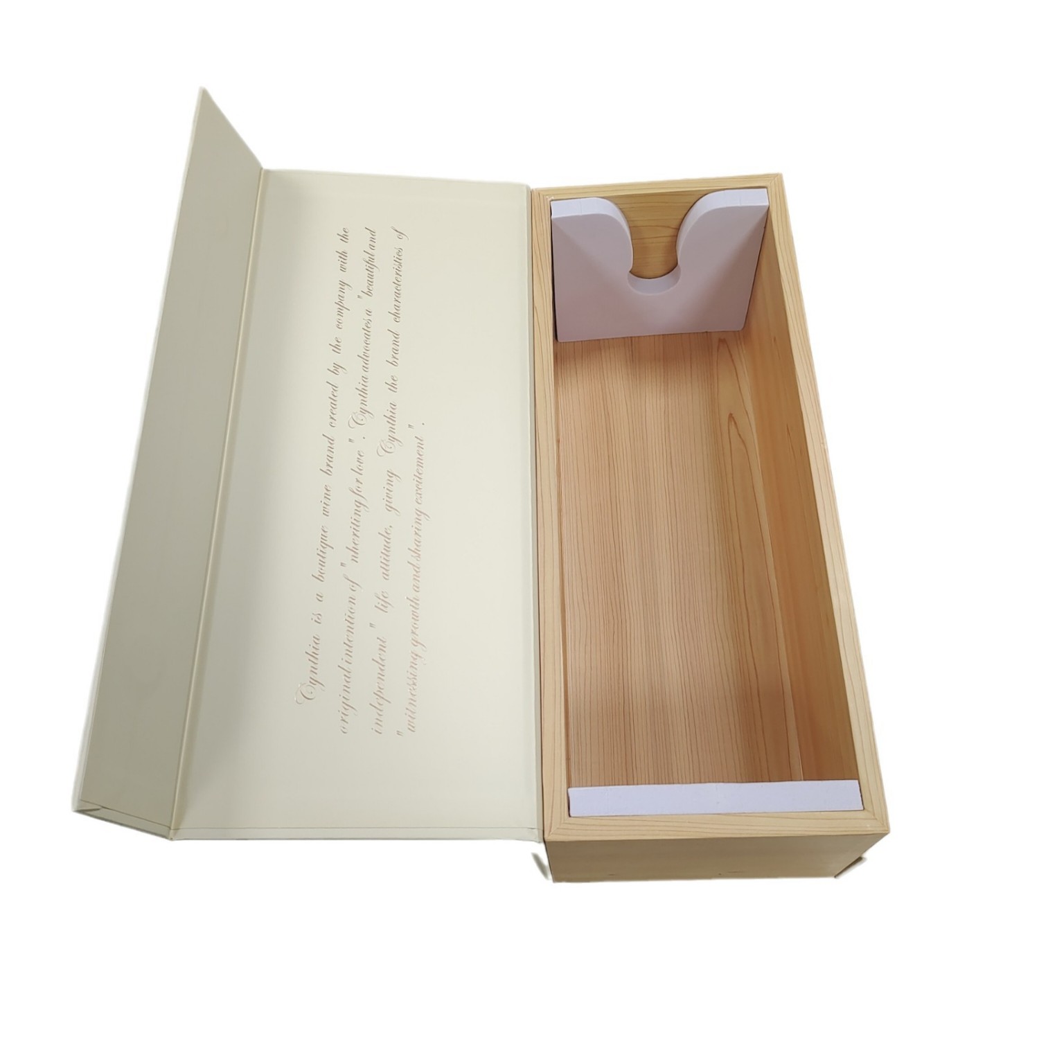 Factory price wine gift box packaging supplier whiskey paper box wood wine packing box with custom logo