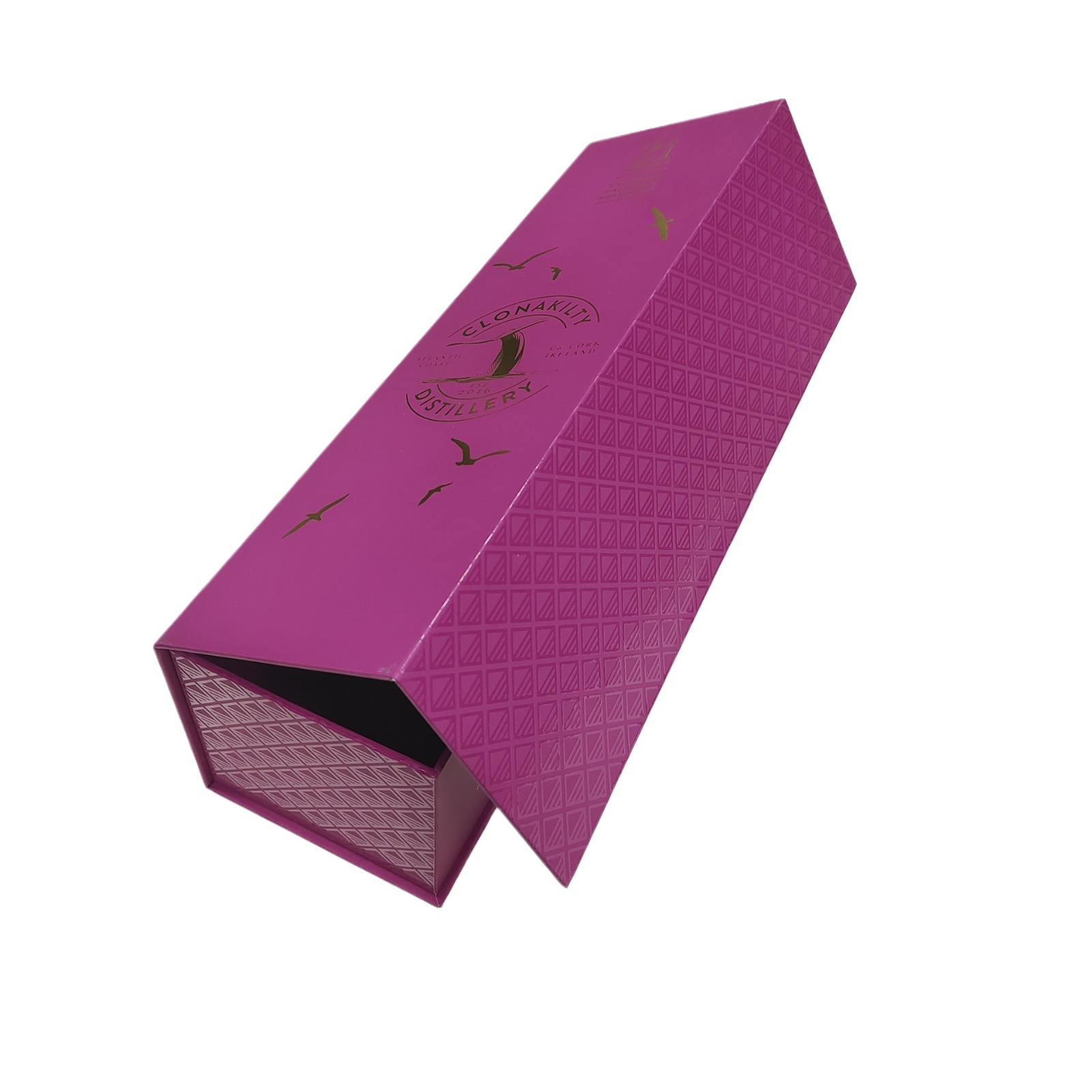 Wholesale wine gift box whiskey red wine packaging eco-friendly magnetic gift box rigid paper with custom logo