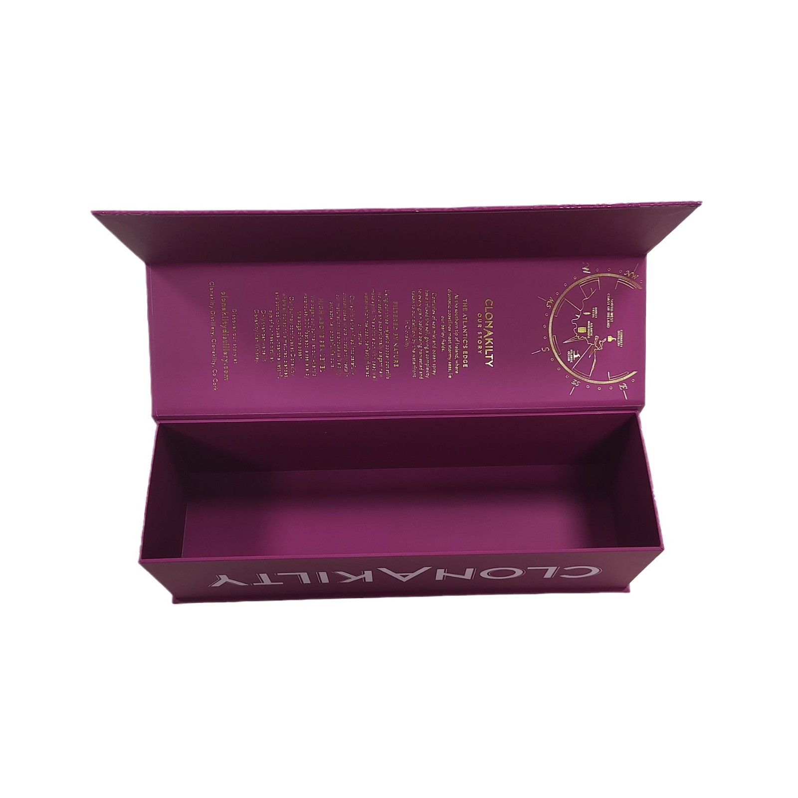 Wholesale wine gift box whiskey red wine packaging eco-friendly magnetic gift box rigid paper with custom logo