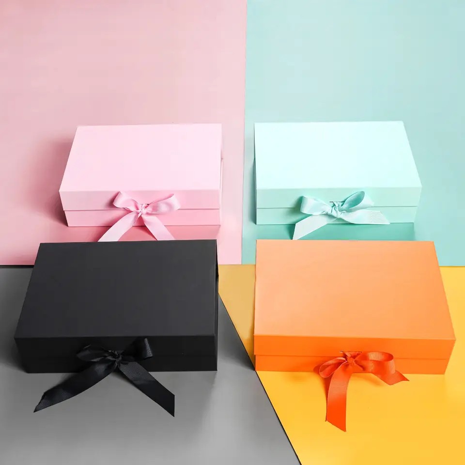 Best High quality clothing box shoes packaging foldable magnetic gift boxes custom made paper boxes supplier - P&C