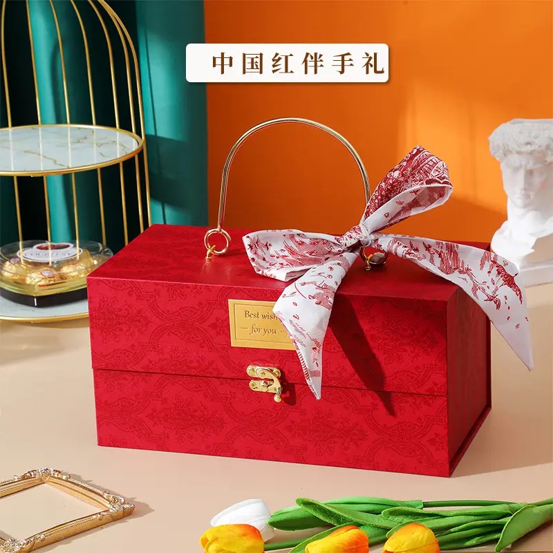 Luxury boxes customized logo gift box supplier chocolate packaging paper boxes for souvenir