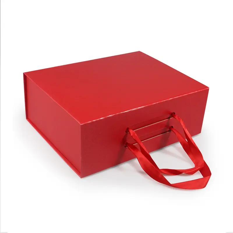 Colorful folding magnetic gift boxes supplier clothing shoes packaging gift box bag paper boxes with logo