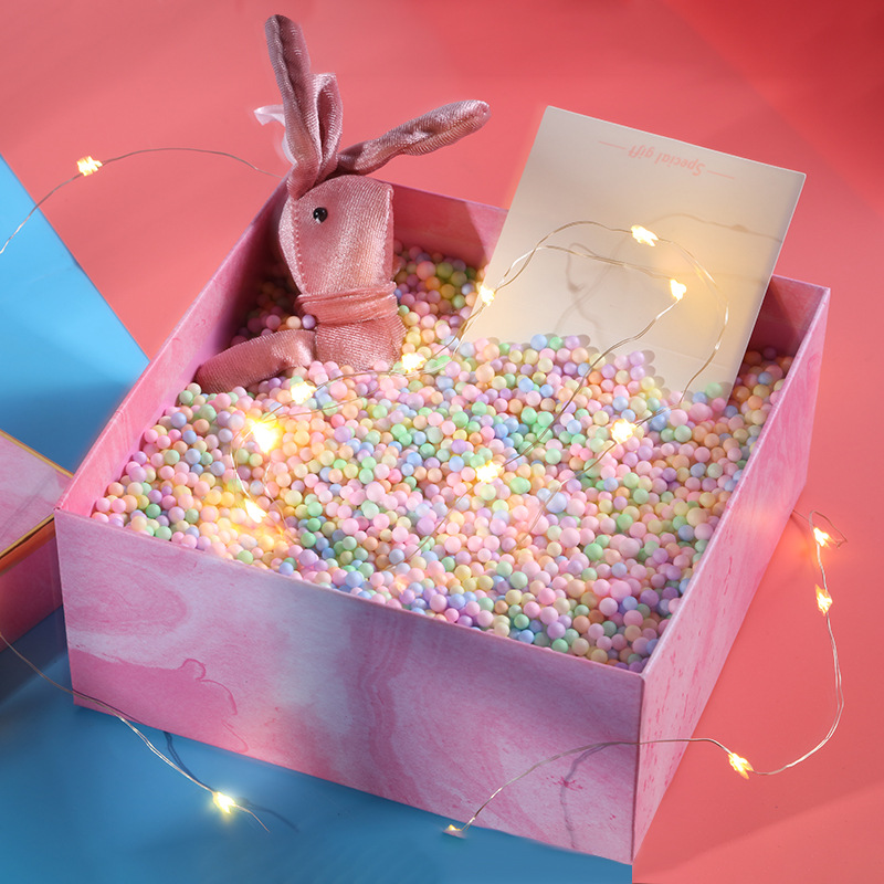 High quality cosmetic gift boxes custom printing lid and base rigid box marble pattern gift box