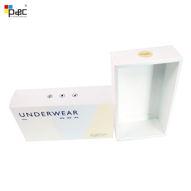 Factory Packaging box Manufacturer unserwear Folding Drawer Box Custom Packing Box with custom logo