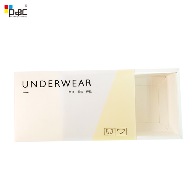 Factory Packaging box Manufacturer unserwear Folding Drawer Box Custom Packing Box with custom logo