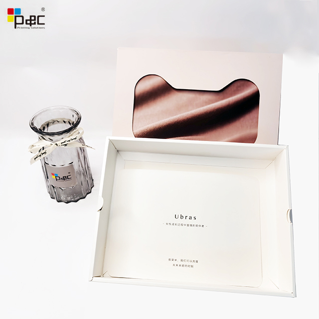 P&C - Cheap Price Clothing Paper Packing Box Custom Logo Buckle Bottom Gift Box For Underwear