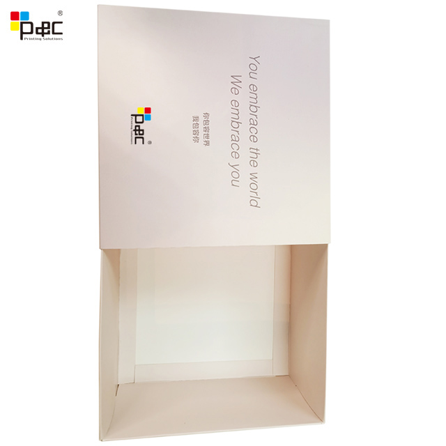 Custom gift box supplier Attractive Price Shipping Cosmetics Packing Boxes Foldable Draw Box For Underwear Clothing