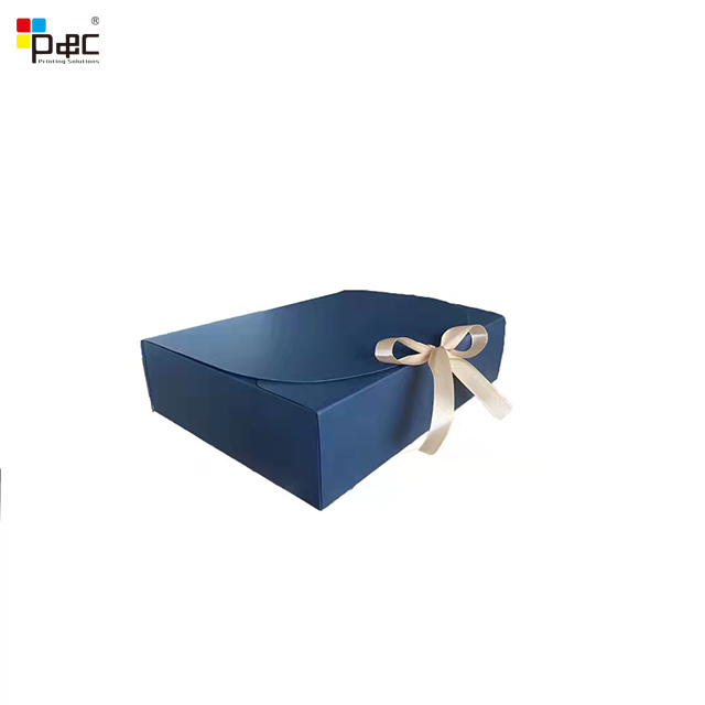 P&C - China Wrapped Gift Box With Ribbon-middle Luxury Wooden Gift Box Jewelry Box