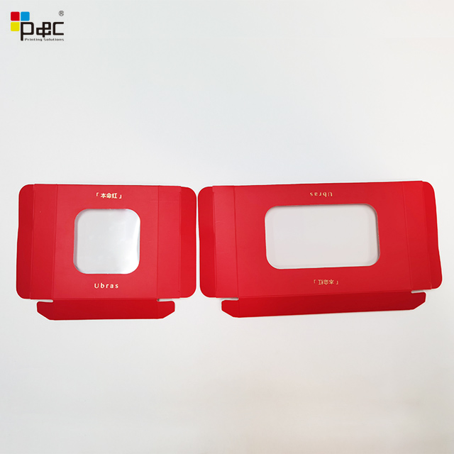 Factory Supply Gift Underwear Drawer Box Red Luxury Sliding Out Open Paper Packaging box for clothes