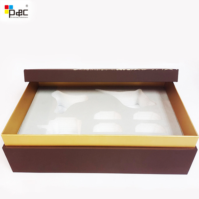 Gift Boxes Supplier Tea Set Packaging Gift Boxes Luxury Cardboard Lid and Base Boxes Custom Packaging Paper Box for Food
