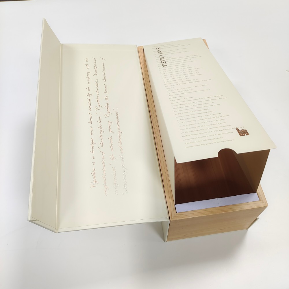 Wholesale Whiskey Wine Gift Box Packaging Custom Colorful Matt Lamination Wine Packaging Magnetic Packaging Box