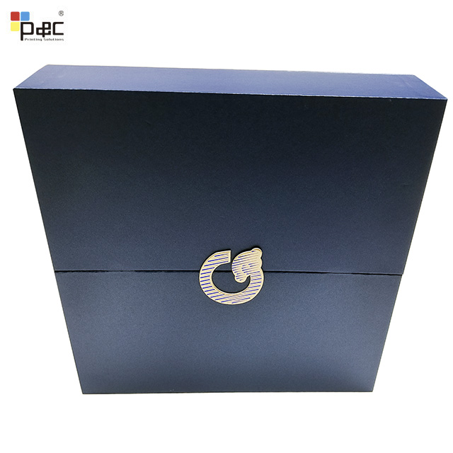 Eco-friendly Mooncake Box Custom Rigid Paper Mooncake Packaging Magnetic Gift Box Supplier with Custom Logo