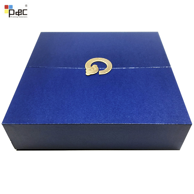 Eco-friendly Mooncake Box Custom Rigid Paper Mooncake Packaging Magnetic Gift Box Supplier with Custom Logo