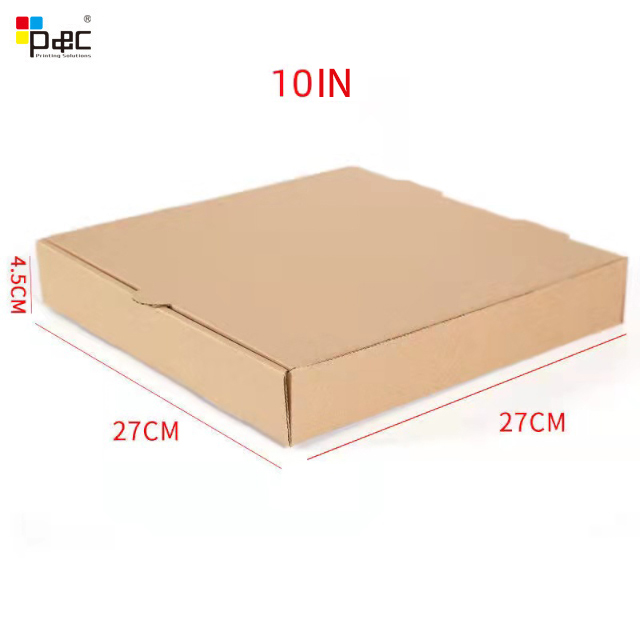 Wholesale Pizza box corrugated paper Custom Box Package Corrugated Square Pizza Packaging box for food