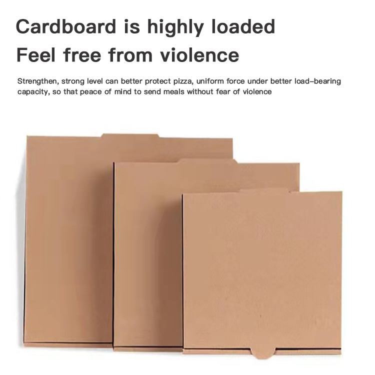 P&C - Pizza Package Box E Flute Paper Wholesale Pizza Box Package Carton Paper food packing box