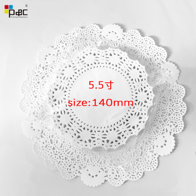 P&C - White Cycle Flower Cutting Baking Bread Cake Paper Kitchen greaseproof paper Water Resistance Paper