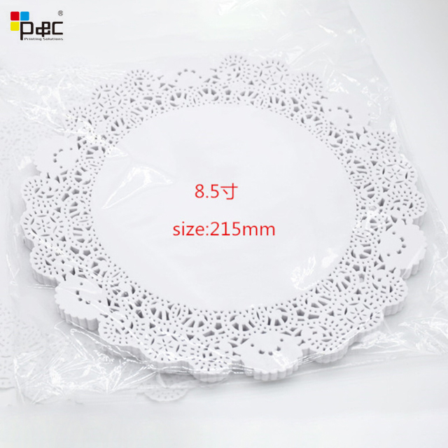 P&C - White Cycle Flower Cutting Baking Bread Cake Paper Kitchen greaseproof paper Water Resistance Paper
