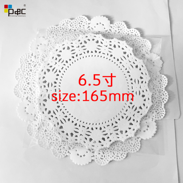 P&C - White Cycle Flower Cutting Baking Bread Cake Paper Kitchen greaseproof paper Water Resistance Paper