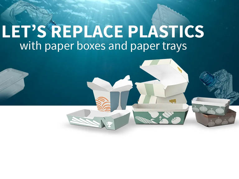 The Advantages of Paper Trays Against Plastic Packaging