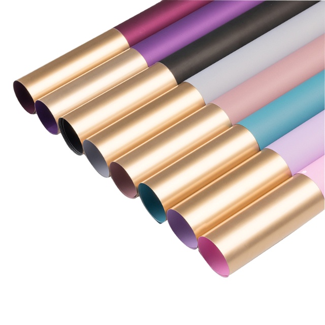 P&C - Top Sale Guaranteed Quality Quick Gold Wrapping Paper For Flowers paper / card