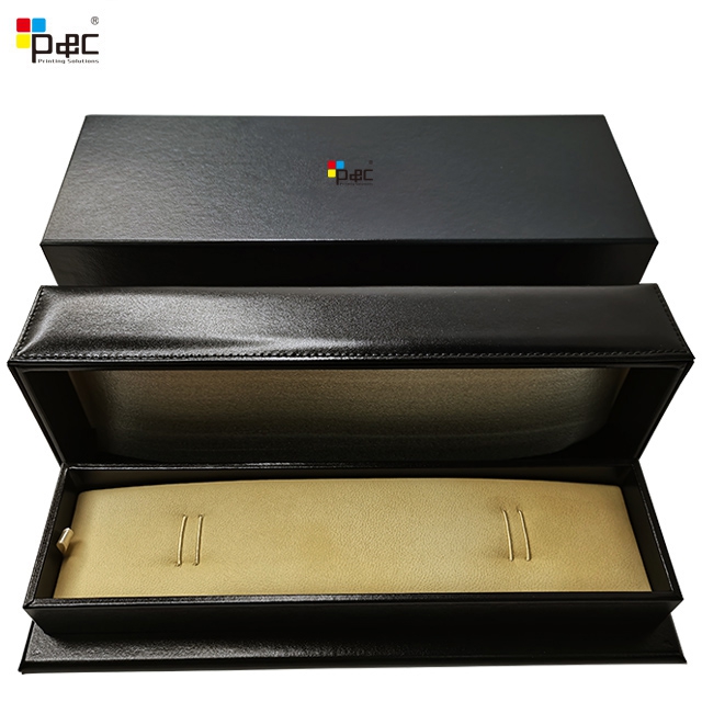 P&C - Luxury High Precision Quality Customize Black Magnet Packaging Gift Boxes For Pen Electronic Packaging Box