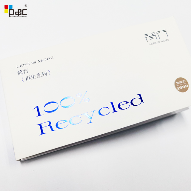 P&C - Paper Processing 176g/238g/308g/365g Offset Paper Recycled 100% Silk Smooth P&c Packaging paper / card