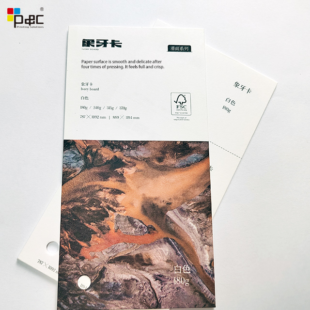 P&C - Carbonless Paper Offset 180g/240g/315g/370g Ivory Board Offset Printers 4c Printing paper / card