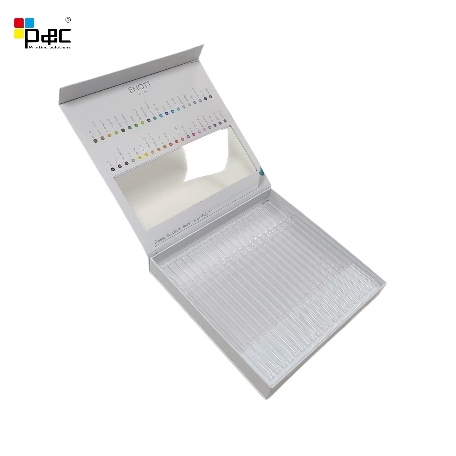 Wholesale gift box suppliers best custom paper packaging box rigid paper magnetic gift box with window