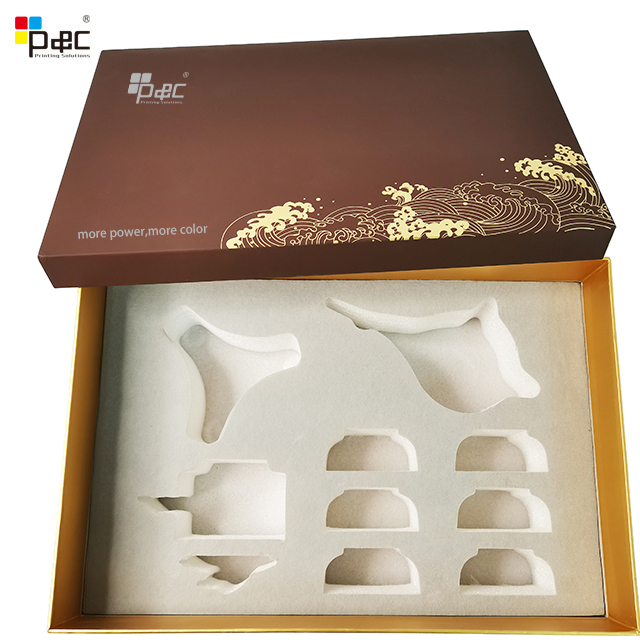 Gift Boxes Supplier Tea Set Packaging Gift Boxes Luxury Cardboard Lid and Base Boxes Custom Packaging Paper Box for Food